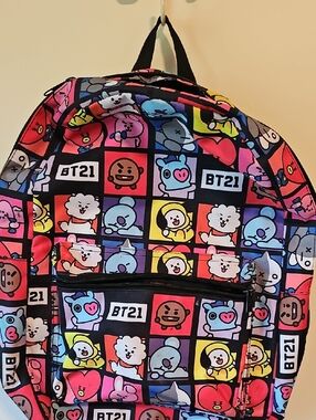 Bt21 Characters Backpack